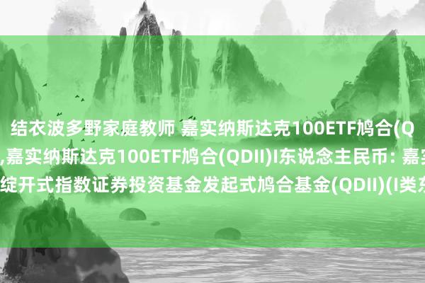 结衣波多野家庭教师 嘉实纳斯达克100ETF鸠合(QDII)A东说念主民币,嘉实纳斯达克100ETF鸠合(QDII)I东说念主民币: 嘉实纳斯达克100往复型绽开式指数证券投资基金发起式鸠合基金(QDII)(I类东说念主民币份额)基金居品贵府摘抄更新(2024年10月30日)