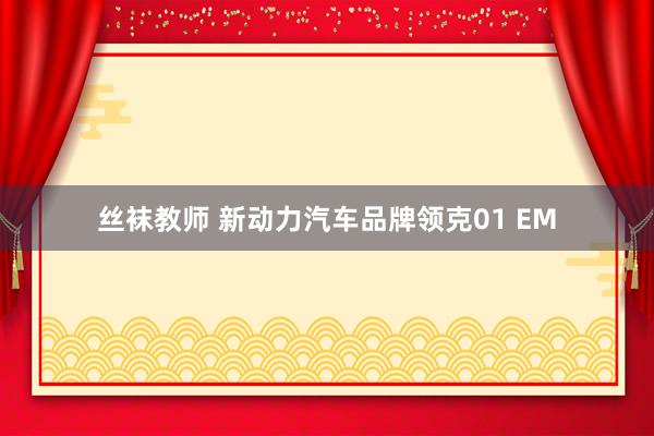丝袜教师 新动力汽车品牌领克01 EM