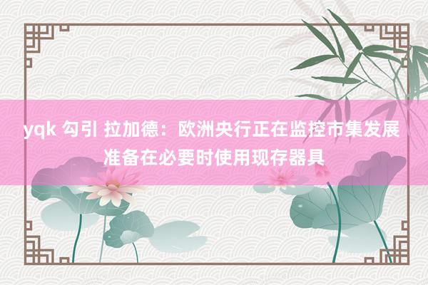 yqk 勾引 拉加德：欧洲央行正在监控市集发展 准备在必要时使用现存器具